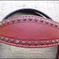 S476M HILASON WESTERN LEATHER HORSE BRIDLE HEADSTALL MAHOGANY