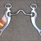 AH120 HILASON ALUMINIUM HORSE TRAINING BIT SWEET IRON LOW PORT MOUTH