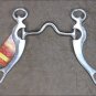AH120 HILASON ALUMINIUM HORSE TRAINING BIT SWEET IRON LOW PORT MOUTH