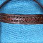 HILASON WESTERN LEATHER HORSE HEADSTALL BRIDLE MAHOGANY