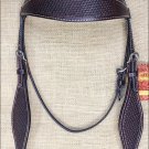 HILASON WESTERN LEATHER HORSE BRIDLE HEADSTALL DARK BROWN BASKET WEAVE