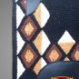 FEP212 MADE N USA HILASON WESTERN WOOL SHOCK BUSTER SADDLE BLANKET PAD RUST