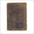 JUSTIN WESTERN LEATHER MENS WALLET TAN BENT RAIL W/ MAGNETIC CLIP