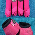 RASPBERRY LRG PROFESSIONAL CHOICE SPORTS MEDICINE HORSE BOOTS BELL VENTECH ELITE