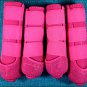 RASPBERRY LRG PROFESSIONAL CHOICE SPORTS MEDICINE HORSE BOOTS BELL VENTECH ELITE