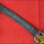 HILASON WESTERN LEATHER HORSE ONE EAR HEADSTALL BREAST COLLAR SET ANTIQUE BLACK