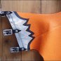 F-CH205 HILASON BULL RIDING SOFT SMOOTH LEATHER RODEO WESTERN CHAPS