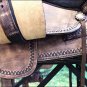 TO102RO-F HILASON TREELESS WESTERN LEATHER TRAIL PLEASURE HORSE RIDING SADDLE 15