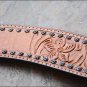HILASON WESTERN LEATHER HORSE ONE EAR BRIDLE HEADSTALL BREAST COLLAR TAN