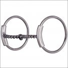 HILASON STAINLESS STEEL RING HORSE BIT TWISTED WIRE SNAFFLE MOUTH