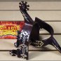 HILASON ANTIQUE BROWN SPURS MEN ENGRAVED DIAMOND PATTERN