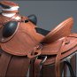 WD87A-F HILASON BIG KING SERIES WESTERN WADE RANCH ROPING COWBOY TRAIL SADDLE 15