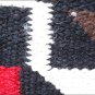 FEP257 MADE N USA HILASON WESTERN WOOL SHOCK BUSTER SADDLE BLANKET PAD BROWN RED