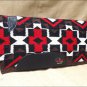 FEP257 MADE N USA HILASON WESTERN WOOL SHOCK BUSTER SADDLE BLANKET PAD BROWN RED