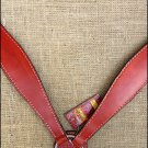 HILASON LEATHER WESTERN HORSE BREAST COLLAR - MAHOGANY