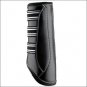 EQUIFIT MULTITEQ HORSE LEG PROTECTION LEATHER TALL HIND BOOTS PAIR BLACK