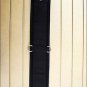 32 in. HILASON SHARKSKIN NEOPRENE CINCH STRAIGHT NICKLE PLATED BLACK