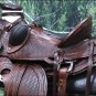 087A HILASON BIG KING SERIES WESTERN WADE RANCH ROPING COWBOY HORSE SADDLE 15 16