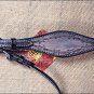 S321 HILASON WESTERN LEATHER HORSE BRIDLE HEADSTALL BARB WIRE ANTIQUE BLACK
