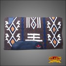 FEDP218 HILASON SHOW NEW ZEALAND WOOL SADDLE BLANKET WESTERN BROWN WHITE