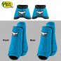 SML TURQUOISE RELENTLESS TREVOR BRAZILE FRONT REAR SPORT BELL BOOT 6 PACK HORSE