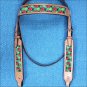 HILASON WESTERN LEATHER HORSE BRIDLE HEADSTALL TAN W/ LADY BIRD INLAY