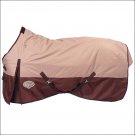 75 inch TOUGH1 TAN  600D WATERPROOF POLY TURNOUT WINTER HORSE BLANKET