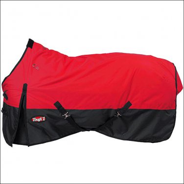 84 inch RED TOUGH1  600D WATERPROOF POLY TURNOUT WINTER HORSE BLANKET