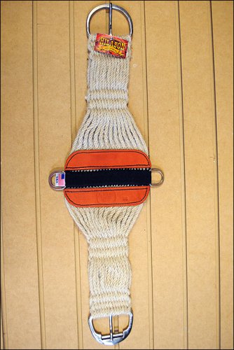 MOHAIR HORSE ROPER CINCH LEATHER CENTER 27 STRAND SS  28" 30" 32" 34" 36" USA