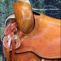 RS106BG-F HILASON WESTERN LEATHER BIG KING WADE RANCH COWBOY ROPING SADDLE 15"