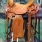 RS106BG-F HILASON WESTERN LEATHER BIG KING WADE RANCH COWBOY ROPING SADDLE 15"