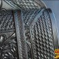 BH100BKSHL-F HILASON WESTERN LEATHER SADDLE SHOULDER BAG