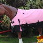 75" HILASON 1200D WINTER WATERPROOF 400GSM POLY TURNOUT HORSE BLANKET PINK