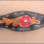 HILASON WESTERN LEATHER HORSE HEADSTALL BREAST COLLAR BLACK TAN