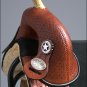 TW107M-F HILASON TREELESS WESTERN TRAIL BARREL RACING LEATHER CHILD SADDLE 13"