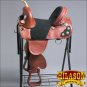 TW107M-F HILASON TREELESS WESTERN TRAIL BARREL RACING LEATHER CHILD SADDLE 13"