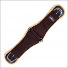 34" CLASSIC EQUINE SENSORFLEX FLEECE ROPER NYLON LEATHER CINCH