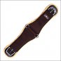 34" CLASSIC EQUINE SENSORFLEX FLEECE ROPER NYLON LEATHER CINCH
