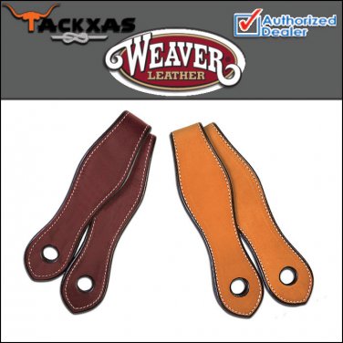 WEAVER LEATHER ENGLISH BRIDLE LEATHER SLOBBER STRAPS TACK HORSE