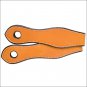 WEAVER LEATHER ENGLISH BRIDLE LEATHER SLOBBER STRAPS TACK HORSE