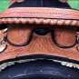 TW101M-F HILASON TREELESS WESTERN TRAIL BARREL RACING LEATHER HORSE SADDLE 14"