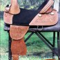TW101M-F HILASON TREELESS WESTERN TRAIL BARREL RACING LEATHER HORSE SADDLE 14"