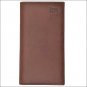 JUSTIN BROWN TAN DISTRESSED LEATHER BASIC RODEO MENS WALLET W/ 5 CARD SLOTS