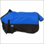 50 inch BLUE TOUGH-1 600D WATERPROOF POLY MINIATURE TURNOUT HORSE BLANKET