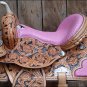 OS189F- HILASON WESTERN BARREL RACING TRAIL PLEASURE SADDLE 15