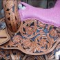 OS189F- HILASON WESTERN BARREL RACING TRAIL PLEASURE SADDLE 15