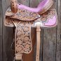 OS189F- HILASON WESTERN BARREL RACING TRAIL PLEASURE SADDLE 15