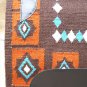 MADE IN USA HILASON WESTERN WOOL SHOCK BUSTER SADDLE BLANKET PAD BROWN TURQUOISE