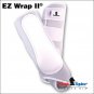 WHITE CLASSIC EQUINE EZ Wrap II Front LEG BOOTS VELCRO W/ LEATHER GUARD
