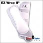 WHITE CLASSIC EQUINE EZ Wrap II Front LEG BOOTS VELCRO W/ LEATHER GUARD